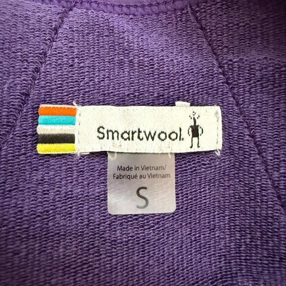 SmartWool Willow Lake Mini Dress Womens Small Purple Criss Cross Sleeveless NWOT - Picture 12 of 15